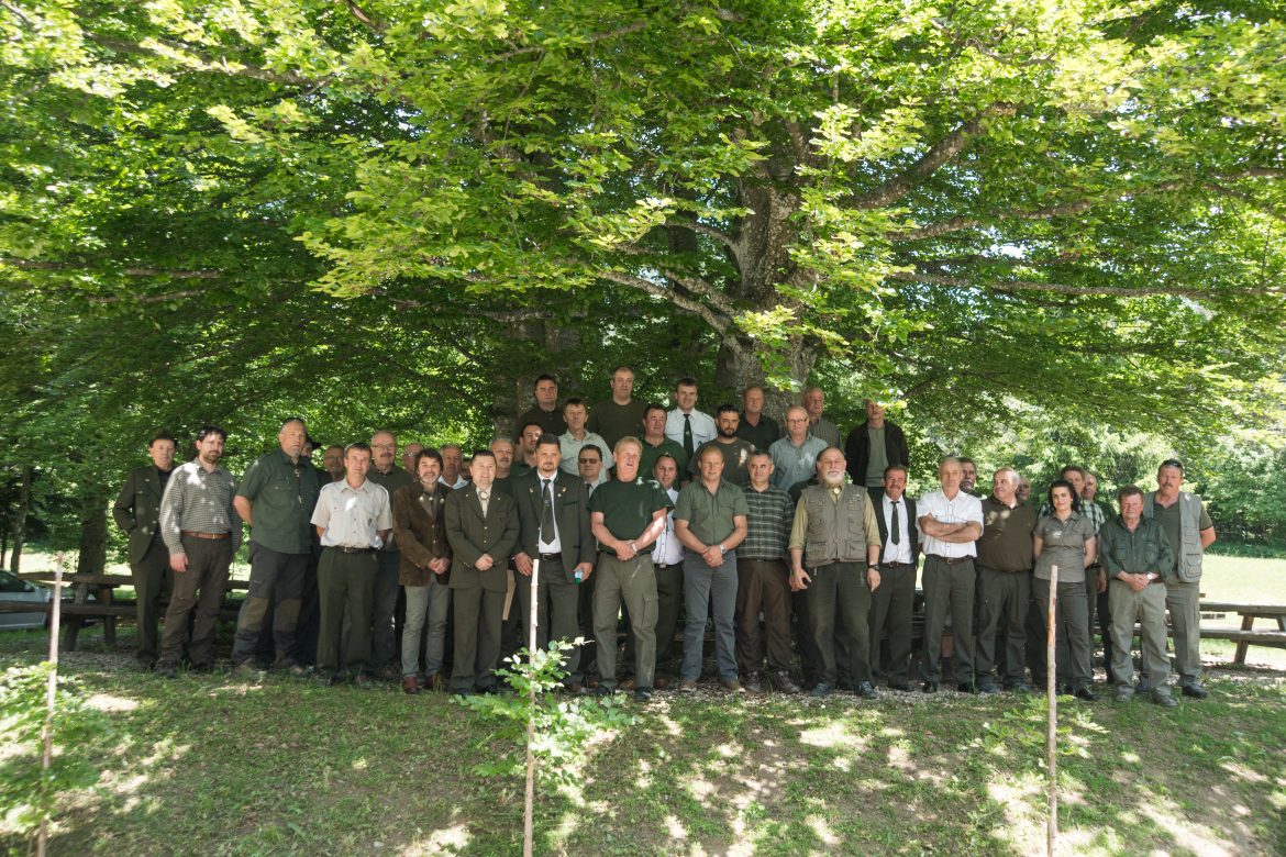 Srečanje čuvajev in lovskih mojstrrov